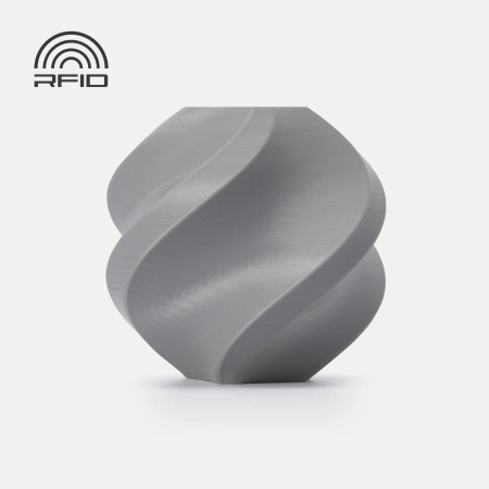 Филамент Bambu Lab TPU for AMS 1кг, RFID (с катушкой) Gray (53102)