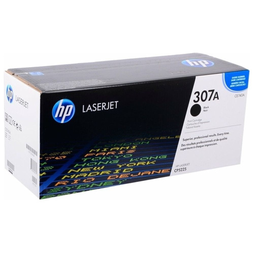 Картридж HP CE740A (307A) черный