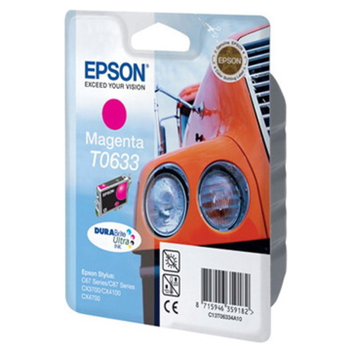 Картридж Epson C13T06334A10 (T0633) пурпурный