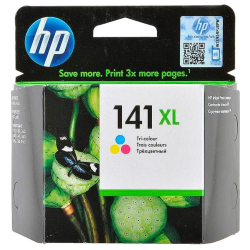 Картридж HP CB338HE (141XL) цветной
