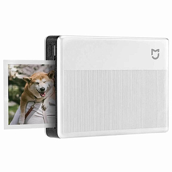 Принтер с термопечатью Xiaomi Mijia Portable Photo Printer 1S +5 листов MJKDDYJ02HT, Global