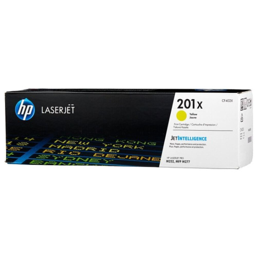 Картридж HP CF402X (201X) желтый