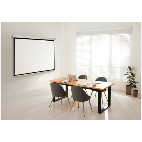 Экран Cactus 265.7x149.4см Wallscreen, 120", 16:9 настенно-потолочный, рулонный белый CS-PSW-149x265