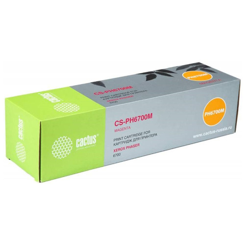 Картридж Cactus 106R01524 (CS-PH6700M) пурпурный для Xerox