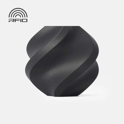 Филамент Bambu Lab PETG-CF 1кг, RFID (с катушкой) Titan Gray (31101)