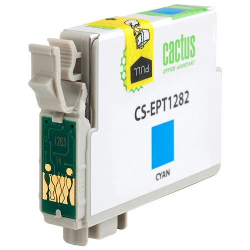 Картридж Cactus T1282 (CS-EPT1282) голубой для Epson