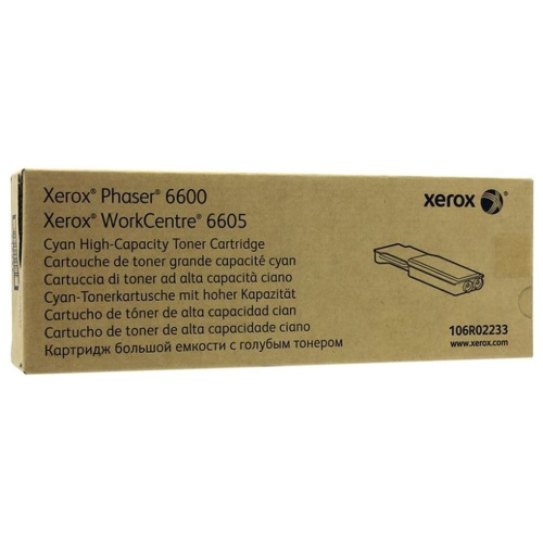 Картридж Xerox 106R02233 голубой