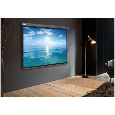 Экран Cactus 186x104.4см Wallscreen, 84", 16:9 настенно-потолочный, рулонный серый CS-PSW-104X186-SG