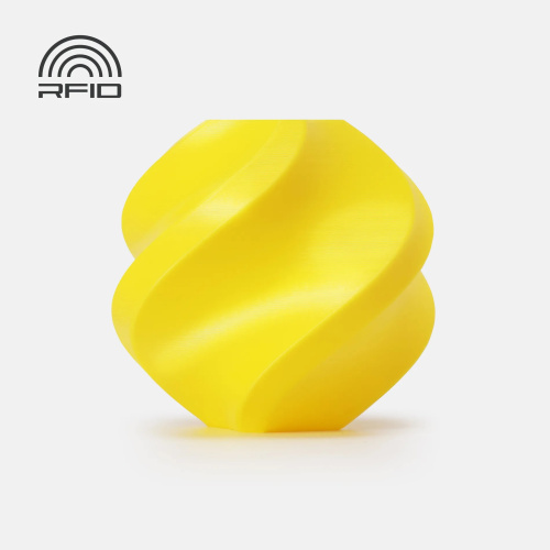 Филамент Bambu Lab TPU for AMS 1кг, RFID (с катушкой) Yellow (53400)