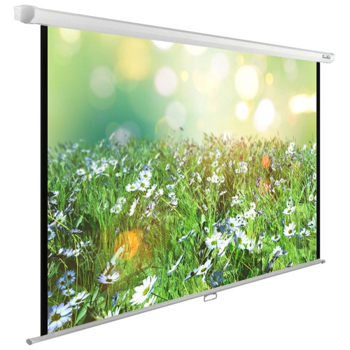 Экран Cactus 200x200см WallExpert, 111", 1:1 настенно-потолочный, рулонный, CS-PSWE-200x200-WT