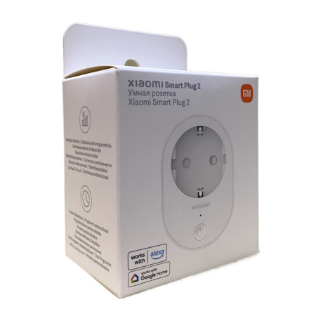 Розетка умная Xiaomi Smart Plug 2, Wi-Fi ZNCZ302KK BHR6868EU Global