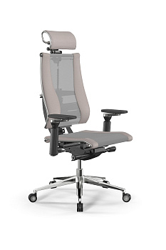 Кресло компьютерное МЕТТА Y 4DF B2-14D - YM93+Infinity, светло-бежевый, z509232425