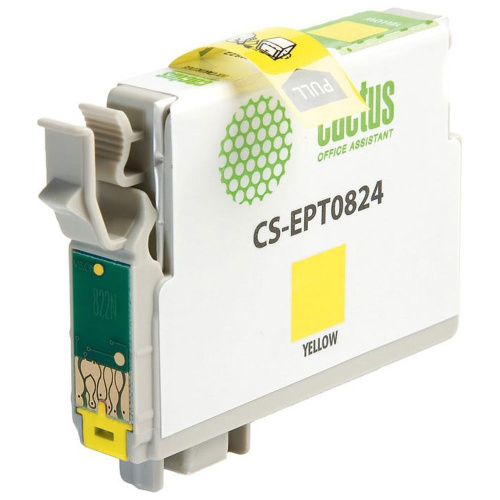 Картридж Cactus T0824 (CS-EPT0824) желтый для Epson