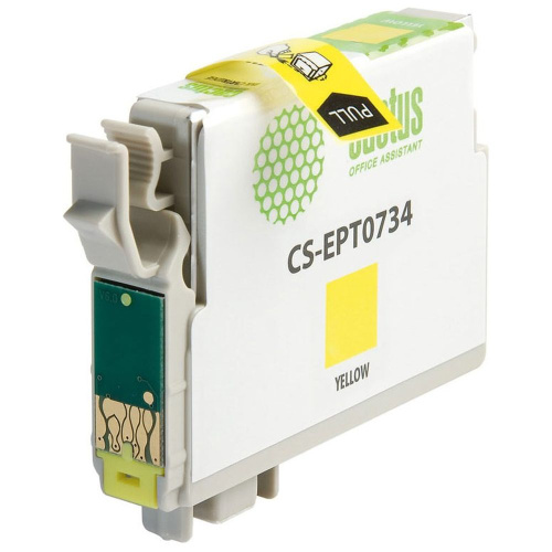 Картридж Cactus T0734 (CS-EPT0734) желтый для Epson