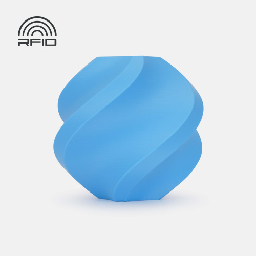 Филамент Bambu Lab ABS 1кг, RFID (без катушки) Azure (40601)