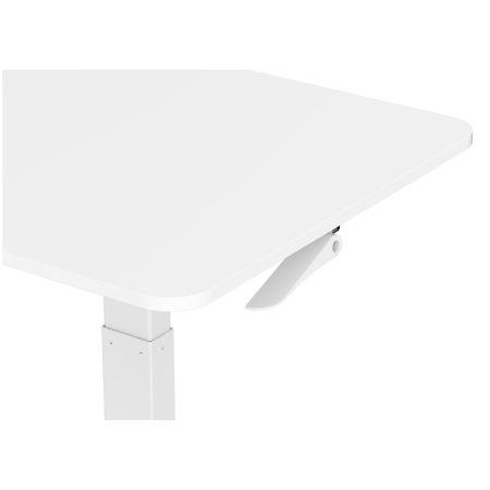 Стол для ноутбука Cactus 80x60x78-121см, на колесах, МДФ, белый (CS-FDS102WWT)