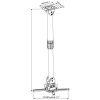Кронштейн для проектора потолочный Cactus CS-VM-PR16L-BK поворот и наклон, до 13.6кг, черный