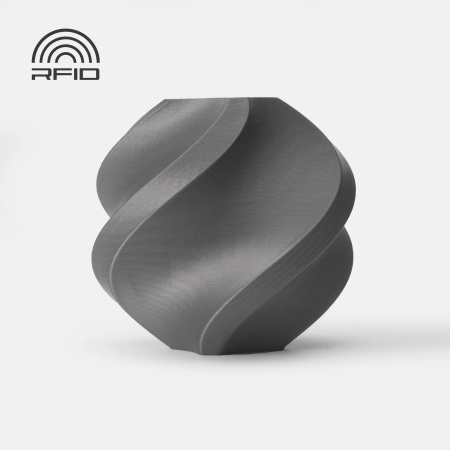 Филамент Bambu Lab ABS 1кг, RFID (без катушки) Silver (40102)