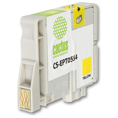 Картридж Cactus T0554 (CS-EPT0554) желтый для Epson