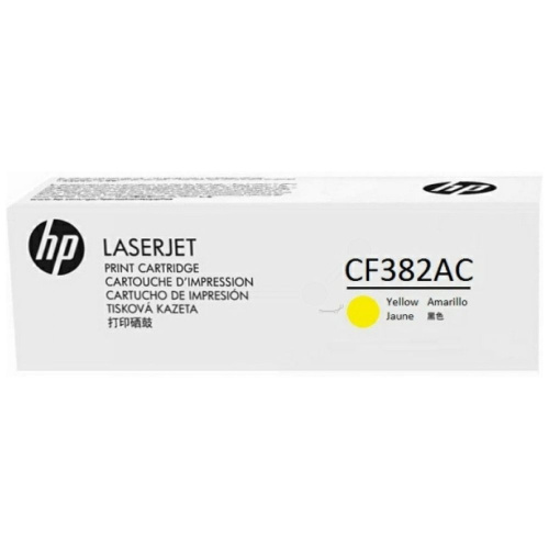 Картридж HP CF382AC (312A) желтый