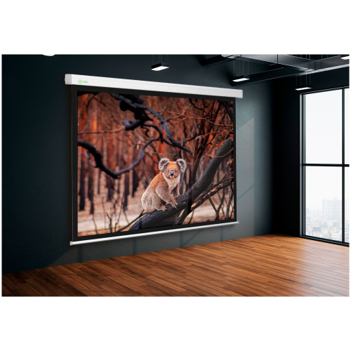 Экран Cactus 186x104.4см Motoscreen, 84", 16:9 настенно-потолочный, эл.привод, CS-PSM-104x186