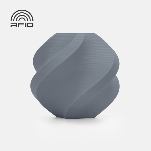 Филамент Bambu Lab PLA Matte 1кг, RFID (без катушки) Matte Ash Gray (11102)