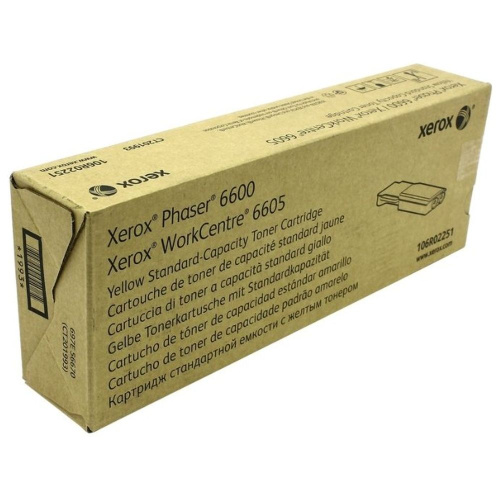 Картридж Xerox 106R02251 желтый