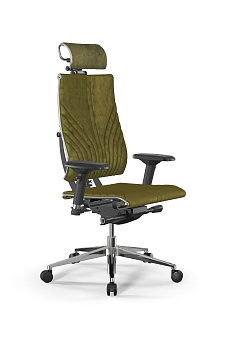 Кресло компьютерное МЕТТА Y 4DF B2-12D - GoyaLE, оливковый, z252343164