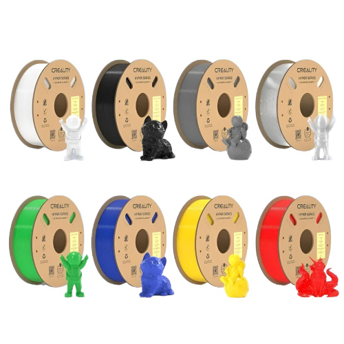 Филамент Creality Hyper PETG 1кг, 1.75мм Black