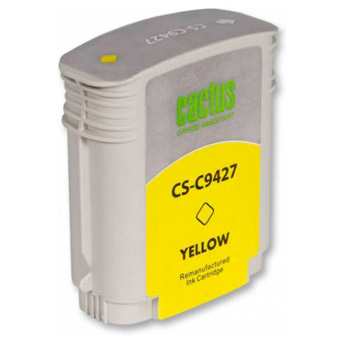 Картридж Cactus C9427A (CS-C9427) 85 желтый для HP