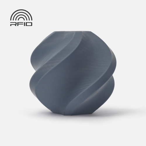 Филамент Bambu Lab PLA Basic 1кг, RFID (с катушкой) Blue Grey (10602)