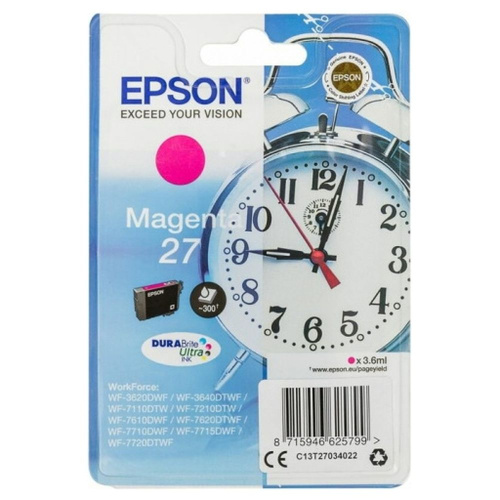 Картридж Epson C13T27034022 (T2703) пурпурный