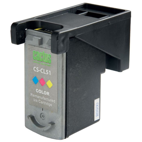 Картридж Cactus CL-51 (CS-CL51) цветной для Canon
