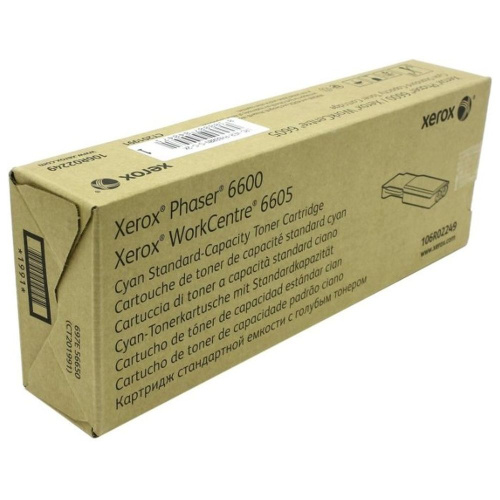 Картридж Xerox 106R02249 голубой