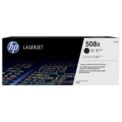 Картридж HP CF360X (508X) черный
