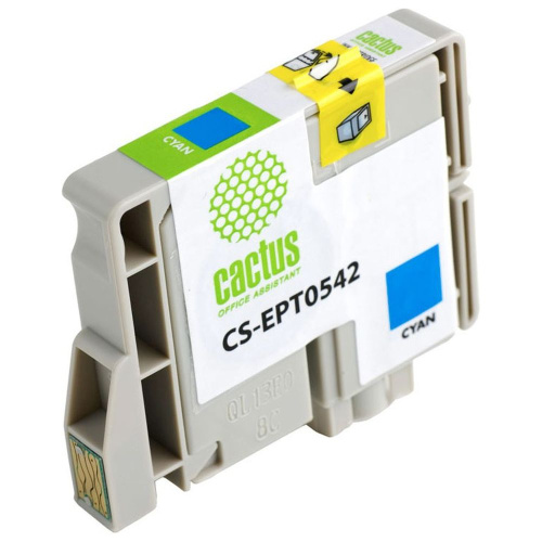 Картридж Cactus T0542 (CS-EPT0542) голубой для Epson