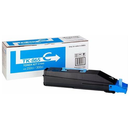 Картридж Kyocera TK-865C голубой
