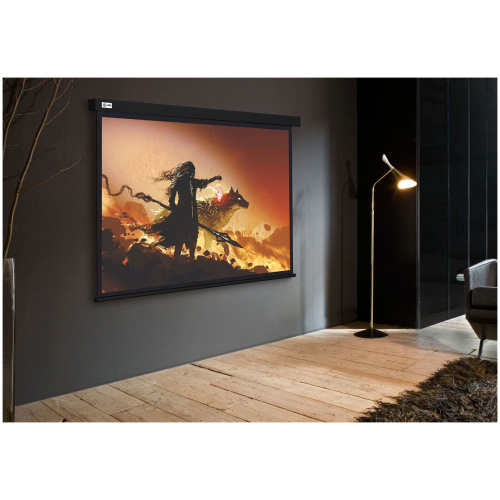 Экран Cactus 265.7x149.4см Wallscreen, 120", 16:9 настенно-потолочный, черный, CS-PSW-149X265-BK