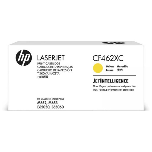 Картридж HP CF462XC (655X) желтый