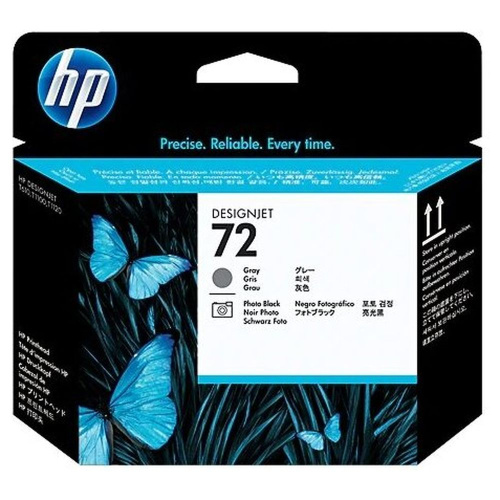 Печатающая головка HP C9380A (72) 2 шт серый + фото черный
