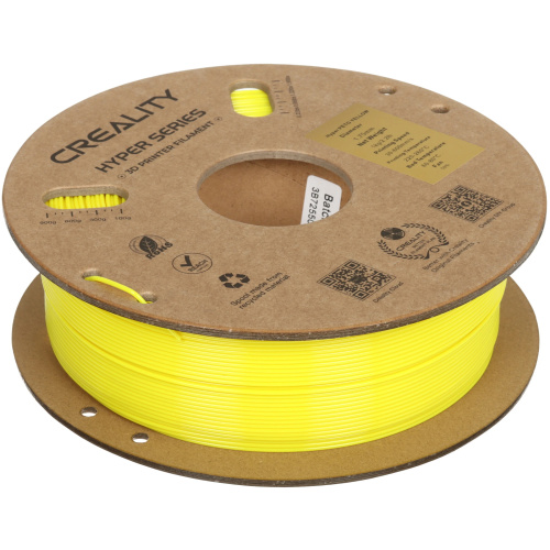 Филамент Creality Hyper PETG 1кг, 1.75мм Yellow
