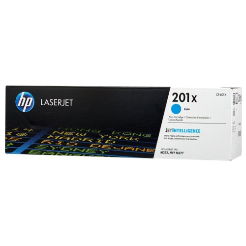 Картридж HP CF401X (201X) голубой