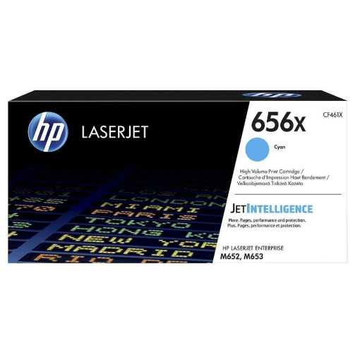 Картридж HP CF461X (655X) голубой