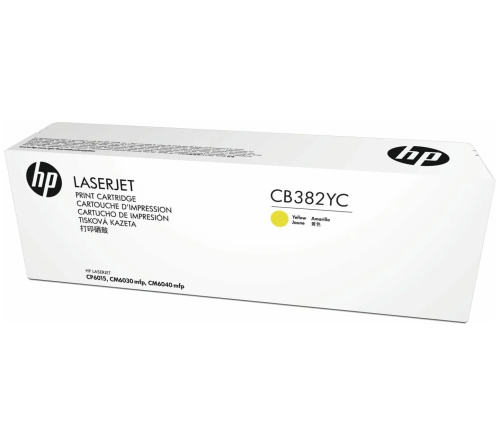 Картридж HP CB382YC (824A) желтый