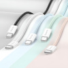 Кабель Hoco X104 Type-C - Type-C, 3A 1м, 60W белый