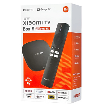 Медиаплеер Xiaomi Mi TV Box S 3nd Gen 4K (MDZ-32-AA) Global
