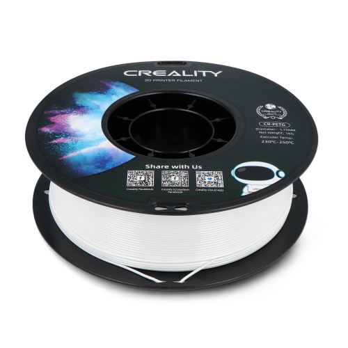 Филамент Creality CR-PETG 1кг, 1.75мм 3301030034 белый