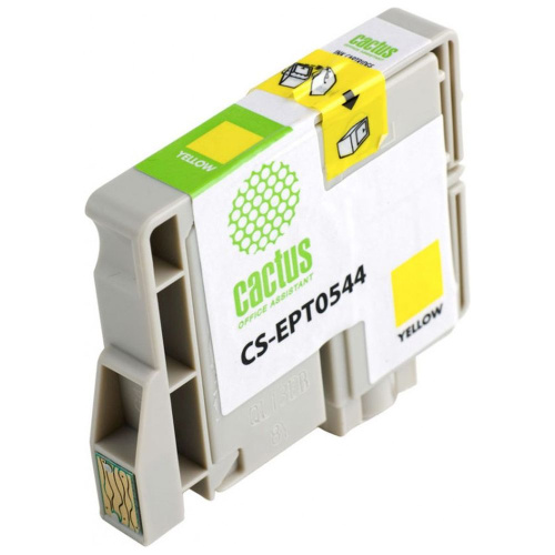 Картридж Cactus T0544 (CS-EPT0544) желтый для Epson