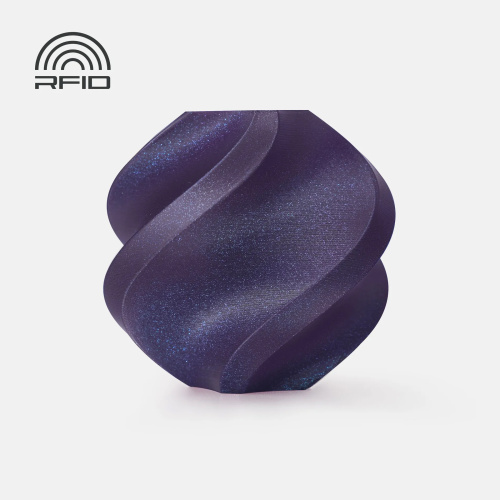 Филамент Bambu Lab PLA Galaxy 1кг, RFID (с катушкой) Purple (13602)
