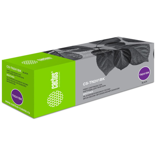 Картридж Cactus TN-241BK (CS-TN241BK) для Brother